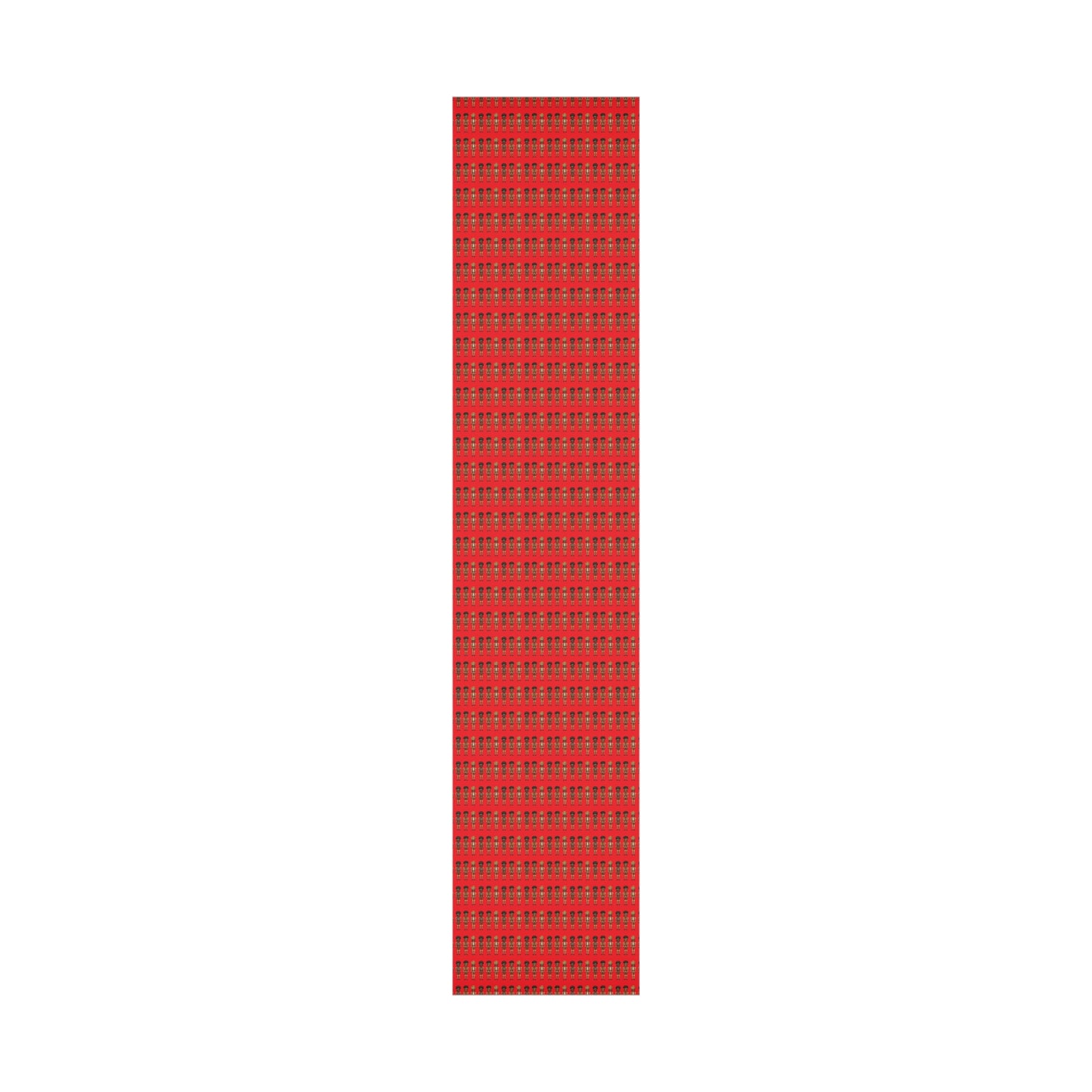 Chic Nutcracker Red Wrapping Paper - Cheetah Print Holiday Gift Wrap in Satin or Matte