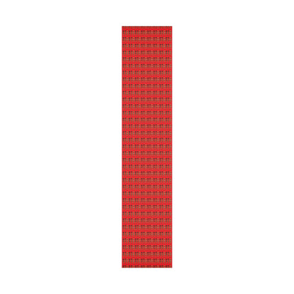 Chic Nutcracker Red Wrapping Paper - Cheetah Print Holiday Gift Wrap in Satin or Matte
