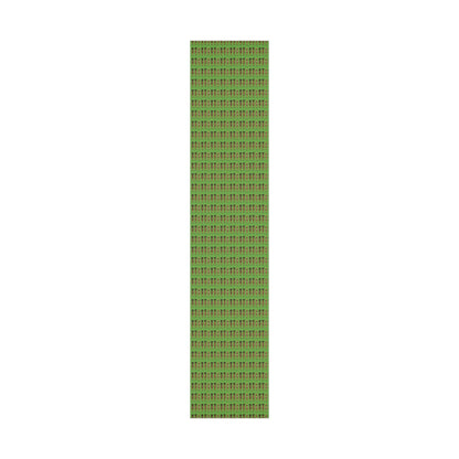 Chic Nutcracker Green Wrapping Paper - Cheetah Print Holiday Gift Wrap in Satin or Matte