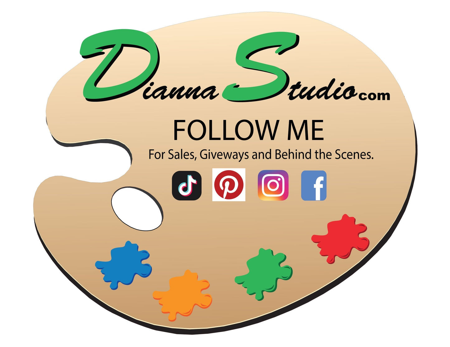 Invitation to social media platform, DCT affilite  DiannaStudio.com